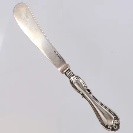 Smörkniv modell Olga längd 18cm, C.G.H år 1937, 830/1000 silver Vikt: 53,2 g