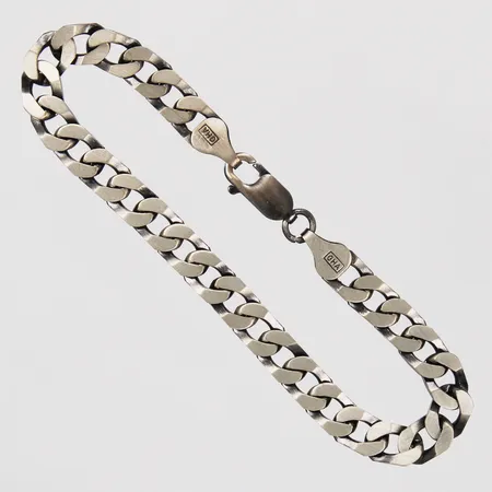 Armband Pansar GHA längd: ca 17,5cm bredd: ca 6mm silver 925/1000 Vikt: 10,9 g