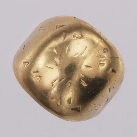 Ring defekt, skadad, 14K Vikt: 2,5g Vikt: 2,5 g