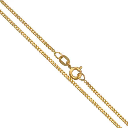 Halskedja Pansar, 18K guld, Guld Carlsén Ab (CCC), längd 36,0 cm, bredd 1,3 mm, fint skick Vikt: 2,8 g