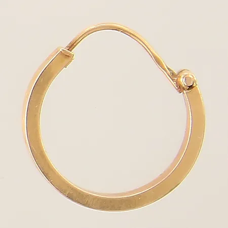 Udda örhänge Ø15mm 18K Vikt: 0,9 g