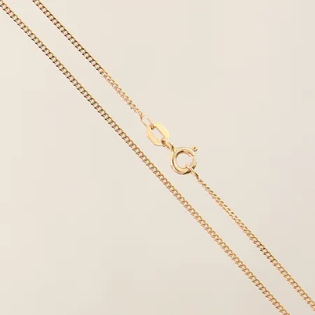Kedja Pansar Balestra längd 38cm bredd 1,2mm 18K Vikt: 2,3 g