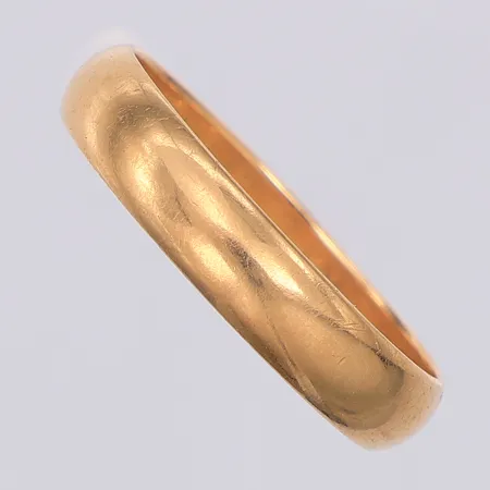 Ring slät stl:20½ gravyr, 18K Vikt: 4,8 g