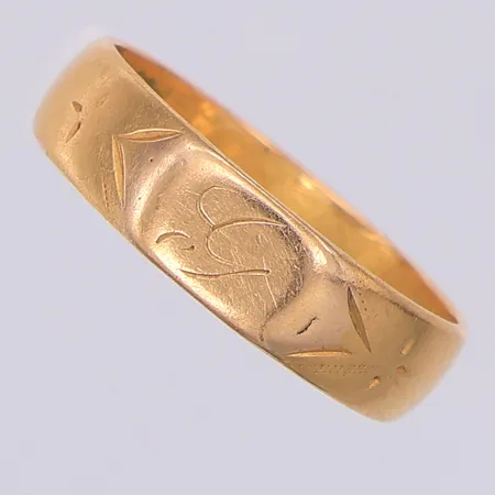 Ring stl:16½ gravyr, 20K Vikt: 3,2 g