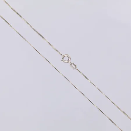 Kedja Pansar 39,8cm bredd 1mm, 835/1000 silver Vikt: 1,2 g