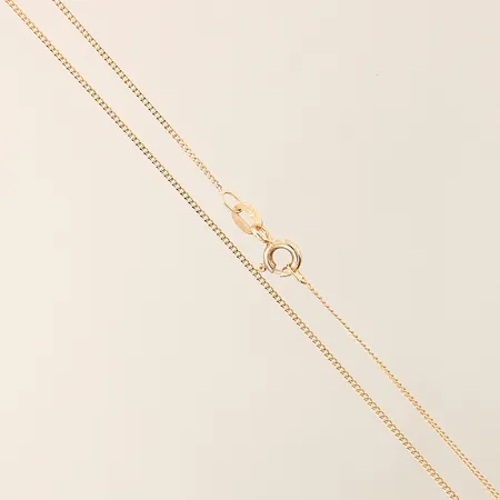 Kedja Pansar GFAB längd 36,5cm bredd 1mm 18K Vikt: 1,4 g