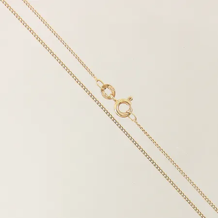 Kedja Pansar längd 42cm bredd 1,1mm 18K Vikt: 1,9 g