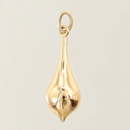 Hänge droppe 23x7,9mm 18K Vikt: 1 g