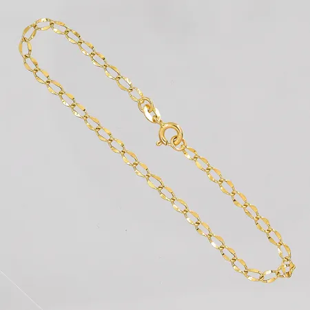 Armband GHA längd 18cm, bredd 3mm, 18K. Vikt: 1,1 g