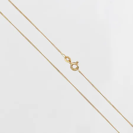 Kedja Pansar längd 39,5cm, bredd 1mm, 18K Vikt: 1,7 g