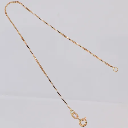 Armband Venezia längd 17cm, bredd 1mm, GHA, 18K  Vikt: 1,1 g