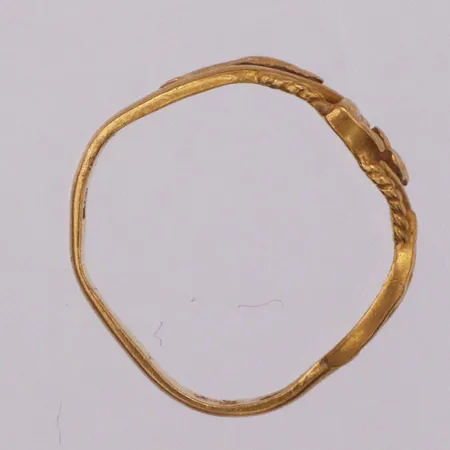 Ring defekt, 22K Vikt: 2,2g Vikt: 2,2 g