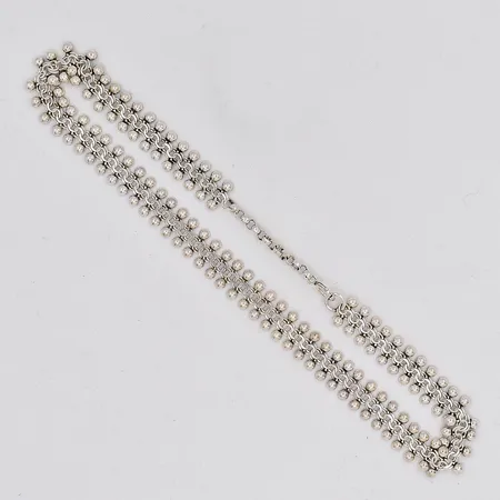 Collier Bismarck längd 44cm bredd 13mm silver 925/1000 Vikt: 26,6 g