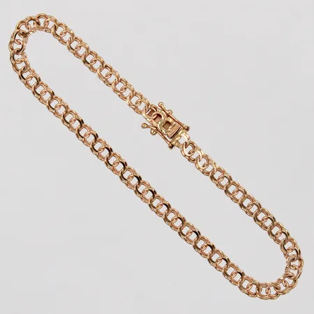 Armband Bismarck längd: ca 17cm bredd: ca 3mm 18K Vikt: 4,7 g