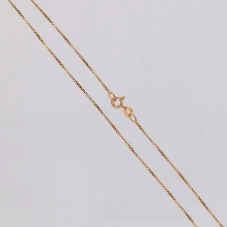 Kedja Venezia längd 41cm, bredd 0,8mm, 18K  Vikt: 2,7 g