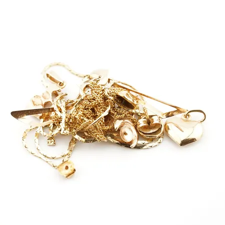 Diverse guld, 14k Vikt: 7,6 g
