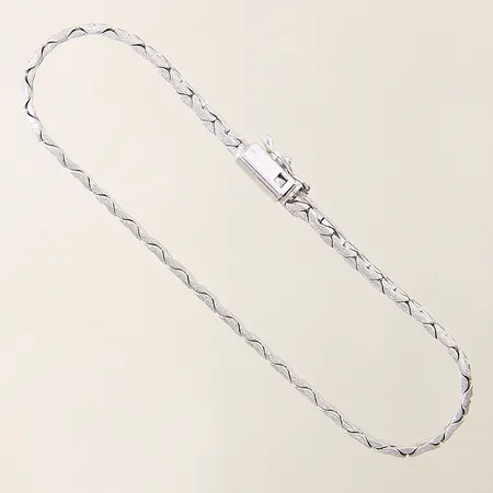 Armband längd 19cm bredd 3,2mm silver 835/1000 Vikt: 6,5 g