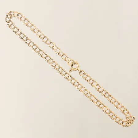 Armband Bismarck längd 17,5cm bredd 3mm 18K Vikt: 2,3 g