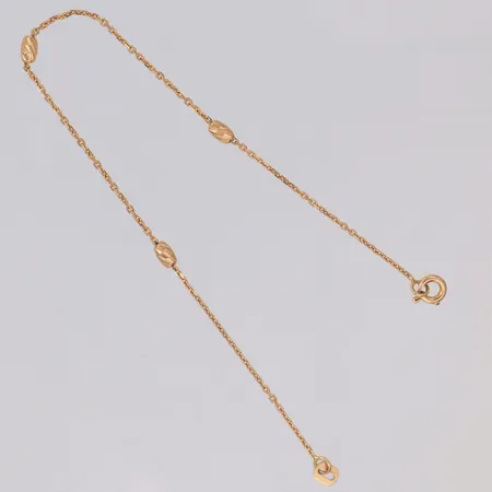Armband med integrerade kulor, defekt, av, 18K Vikt: 1,5 g
