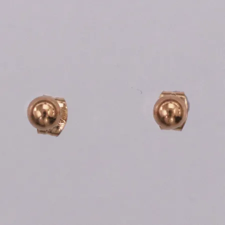 Örhängen kulor, stift, Ø3,5mm, 18K Vikt: 0,5g Vikt: 0,5 g