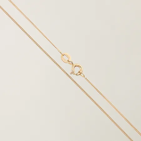 Kedja Pansar Balestra längd 40,5cm bredd 0,8mm 18K Vikt: 1,4 g