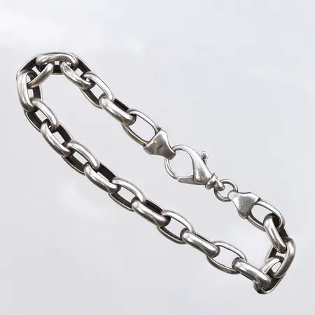 Armband ankarlänk 20cm, bredd: 7,4mm, 925/1000 silver Vikt: 13,4 g