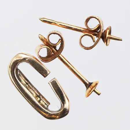 Defekt guld 14K Vikt: 2,7 g