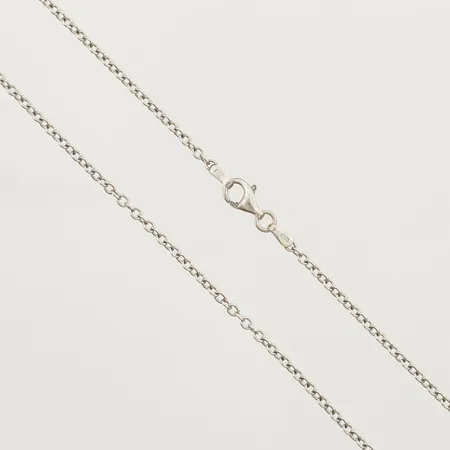 Kedja Ankar längd 62,5cm bredd 2,1mm, GHA 925/1000 silver  Vikt: 4,7 g