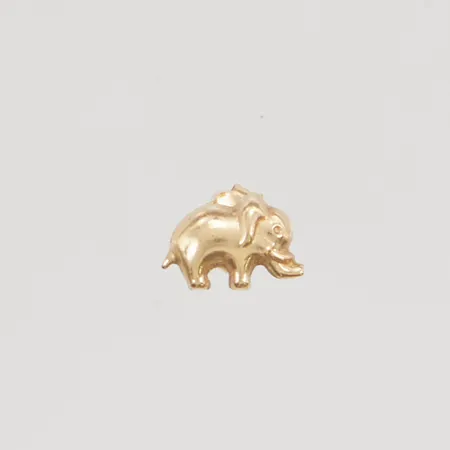 Omaka örhänge "elefant" 7mm 18K 0,2g.