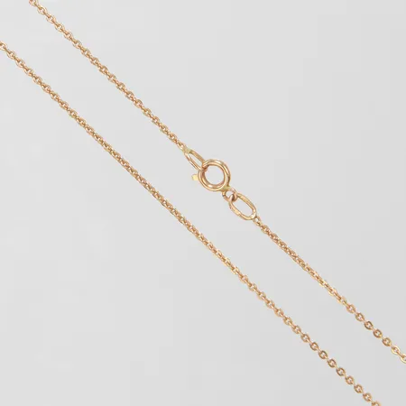 Kedja Ankar längd 51,5cm, bredd 1mm, 14K Vikt: 3,4 g