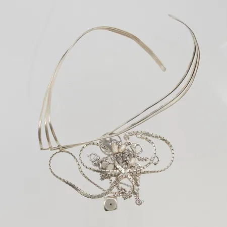 Diverse silversmycken, defekt 830-925/1000 silver 35,8g.