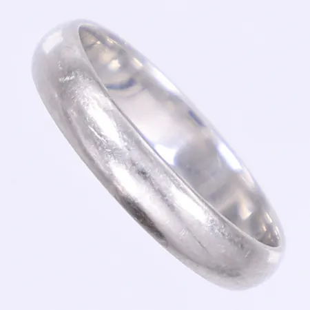 Ring slät stl 18½ bredd 3mm bruksslitage platina 