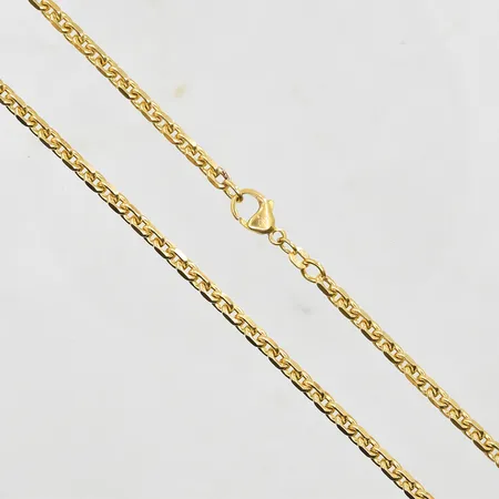 Kedja Ankar Balestra längd 46 cm, bredd 4 mm, 18K. Vikt: 28,6 g