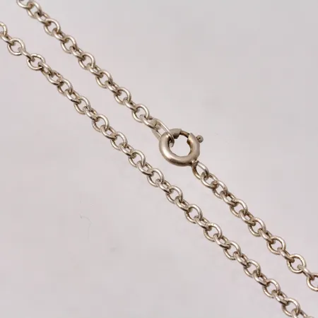 Kedja 35,5cm Ankar, bredd 2,5mm, silver835/1000, 3,9g.