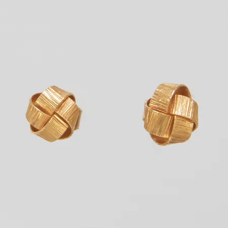 Örhängen Ø6,5mm, GHA, 18K Vikt: 1,2 g