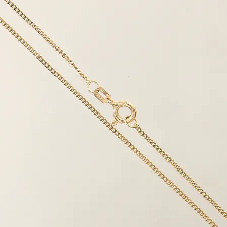Kedja Pansar längd 46cm bredd 1,3mm 18K  Vikt: 3,5 g