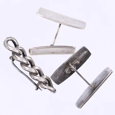 Diverse silver defekt 830/1000 Vikt: 16 g