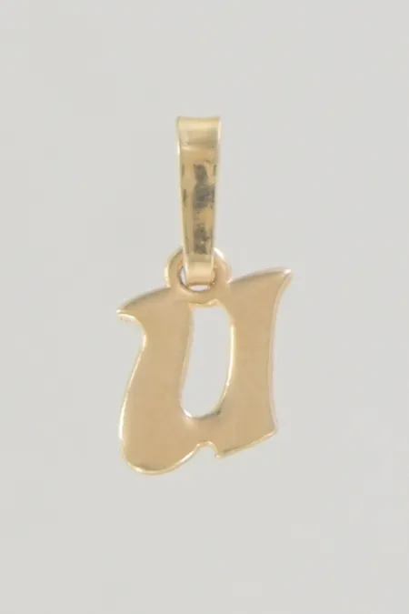 Hänge U längd 1,3 cm bredd 0,5 cm 18K Vikt: 0,3 g