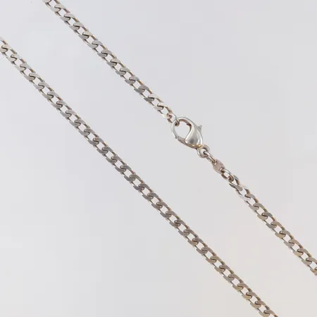 Kedja Pansar manglad längd 61cm, bredd ca 3,1mm, 830/1000 silver Vikt: 12,3 g