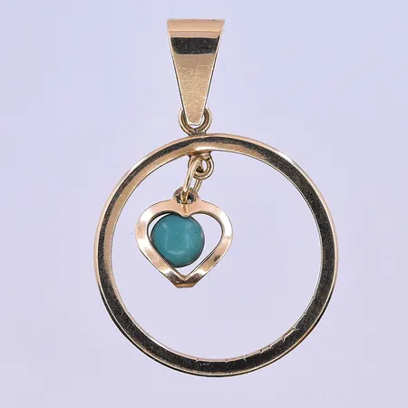 Hänge längd 33 mm, bredd 22 mm 23K. Vikt: 3,5 g