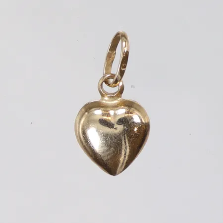 Hänge hjärta 7x19mm inklusive hängöglan 14K Vikt: 0,4 g