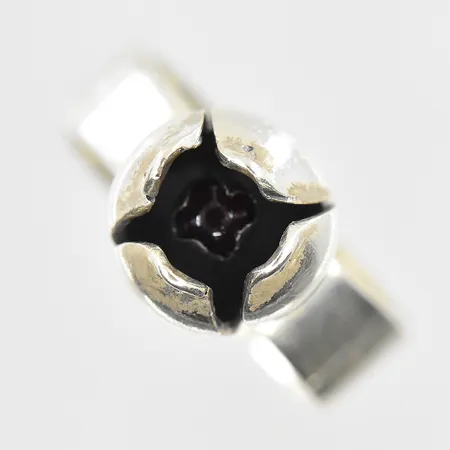Ring Tulpan stl 17¼, bredd 7 mm, bredd 7 mm, silver 925/1000. Vikt: 4,7 g