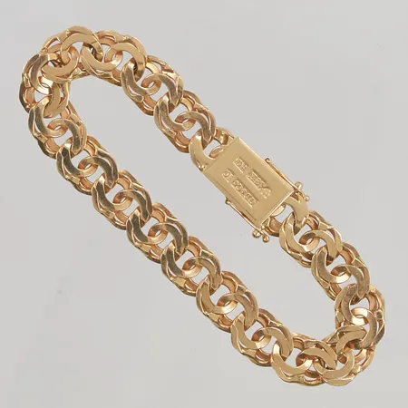 Armband Bismarck 18cm bredd 20mm 18K 23,3g.