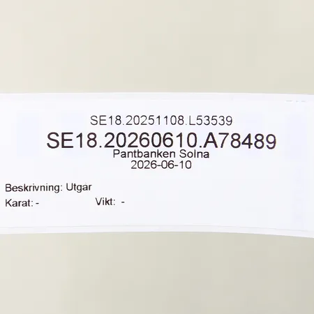 Utgår