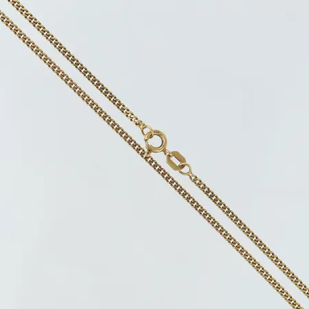 Kedja Pansar längd 47,5cm bredd 2mm 18K  Vikt: 6,6 g