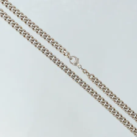 Kedja Pansar längd 45cm bredd 5,7mm Silver 925/1000.  Vikt: 34,7 g