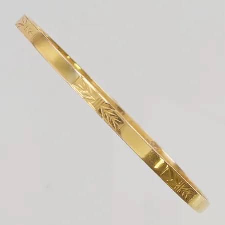 Armring Ø62mm bredd 3mm 18K 10,4g.