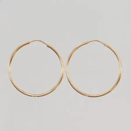 Örhängen creoler 29mm 18K 1,9g.