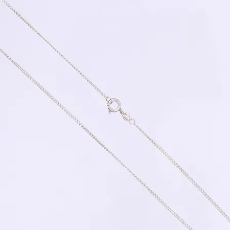 Halskedja Pansar längd 44cm bredd 1mm silver 925/1000 Vikt: 2,2 g
