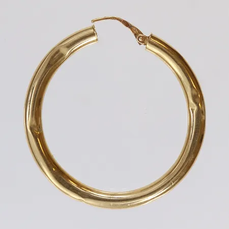 Udda örhänge Ø30mm, buckliga, 18K Vikt: 1,2 g